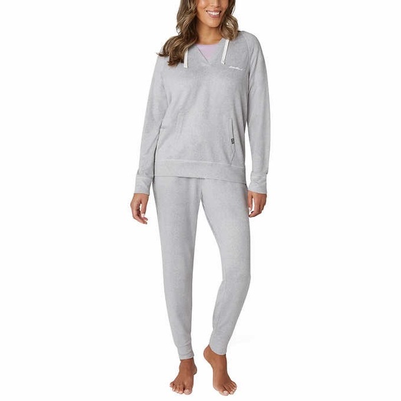 Eddie Bauer Intimates & Sleepwear Eddie Bauer Womens 3piece Hacci Lounge Pj Set Poshmark